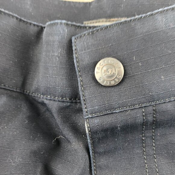 5.11 Tactical Mens Ripstop Cargo Pants Size XL Straight Leg Outdoors Navy Blue - Picture 9 of 16
